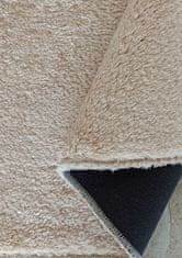 4sleep Kusový koberec ENZO cappucino Béžová 160x230 Jednobarevný 1cm až 1,9cm ENZO 25/25/120