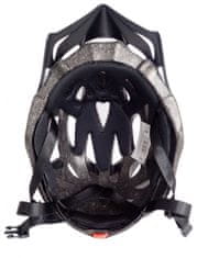 ACRAsport CSH29CRN-M černá cyklistická helma velikost M (55/58cm)
