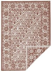 NORTHRUGS Kusový koberec Twin-Wendeteppiche 103114 terra creme – na ven i na doma 80x250