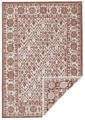 NORTHRUGS Kusový koberec Twin-Wendeteppiche 103114 terra creme – na ven i na doma 80x150