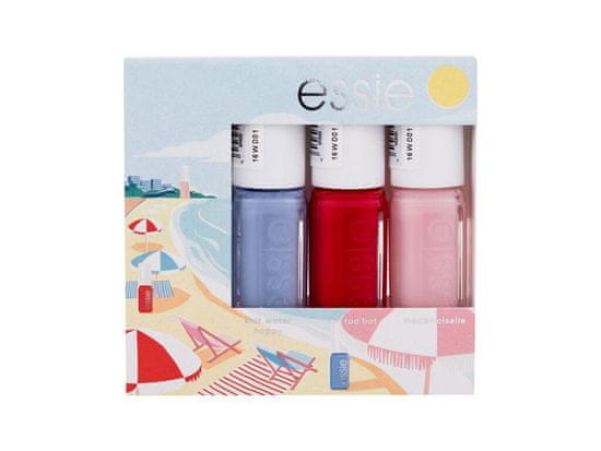 Essie 5ml summer mini trio seaside dinner, lak na nehty