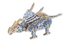 Kraftika Woodcraft dřevěné 3d puzzle achelousaurus