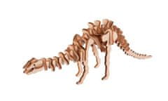 Kraftika Woodcraft dřevěné 3d puzzle diplodocus