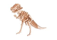 Kraftika Woodcraft dřevěné 3d puzzle t-rex