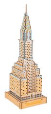 Kraftika Woodcraft dřevěné 3d puzzle chrysler building