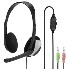 Hama PC Office stereo headset HS-P100, černý