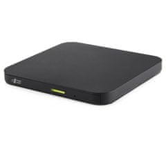 LG Hitachi- GP96YB70 / DVD-RW / externí / ultraslim / M-disc / USB / USB-C / černá