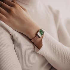 Daniel Wellington Quadro 20X26 Pressed Melrose RG Green DW00100437