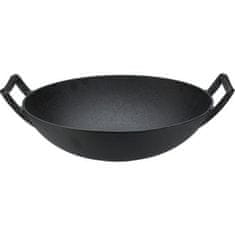 ProGarden Pánev WOK na gril litinová 37 cm