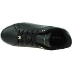 Tommy Hilfiger Boty černé 39 EU Court Sneaker GOLDEN8