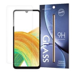 IZMAEL Temperované tvrzené sklo 9H pro Samsung Galaxy A34 - Transparentní KP27704