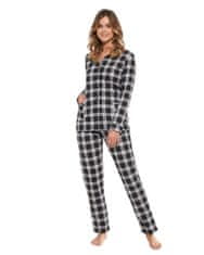 Cornette Dámské pyžamo 482/321 Tiffany + Ponožky Gatta Calzino Strech, černá, L