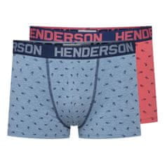 Henderson Pánské boxerky 2 pack 40658 Fast, vícebarevné, M