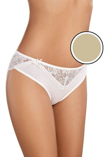 Gabidar Dámské brazilky 138 beige + Ponožky Gatta Calzino Strech