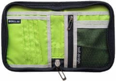 Boll Peněženka na zip Boll ZIP WALLET black/lime