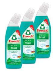 Frosch EKO WC gel máta 3 x 750 ml