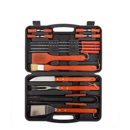 Kitchen Artist Sada na grilování Master Tools 18-ti dílná sada na grilování