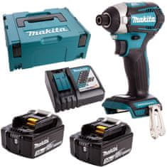 Makita Šroubovák 18V 1/4' 2x3Ah 175Nm DTD154RFJ