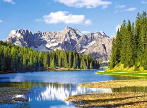 Castorland Puzzle Jezero Misurina (Lago di Misurina) 3000 dílků