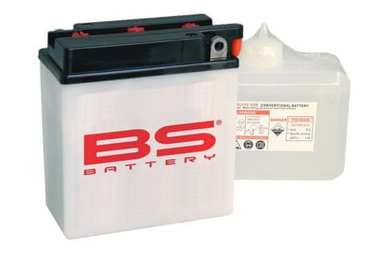 BS-BATTERY Konvenční baterie s kyselinovým obalem - 12N7-4B 310535