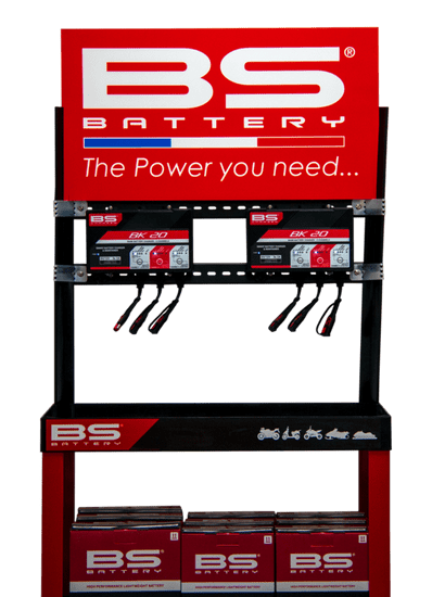 BS-BATTERY Display Kit se dvěma nabíječkami BK20 2H1024718