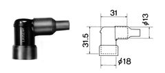 NGK Víčko zapalovací svíčky NGK - LB10EHAK 8719