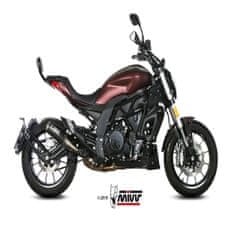 MIVV MK3 Koncovka tlumiče výfuku z uhlíkové/nerezové oceli Benelli 502C E.005.LM3C