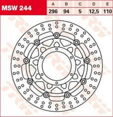 TRW ROTOR TRW MSW244 MSW244