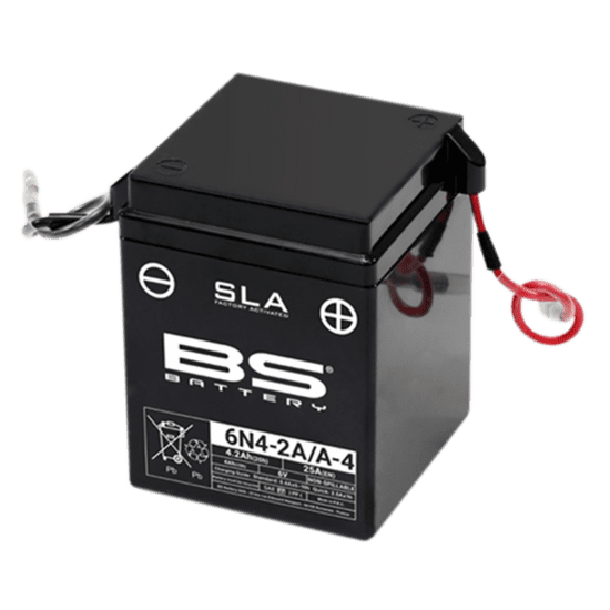 BS-BATTERY BATERIE BS 6N4-2A/A-4 300916