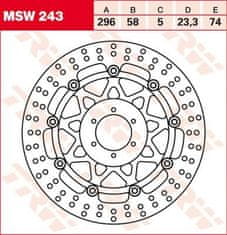 TRW ROTOR TRW MSW243 MSW243