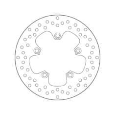 Brembo Brzdový kotouč BREMBO Oro Fix - 68B40793 68B40793