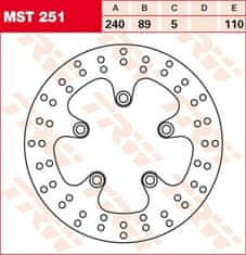 TRW ROTOR TRW MST251 MST251