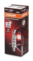 Osram Stříbrná žárovka OSRAM Night Breaker H1 12V /55W - X1 64150NBS-01B