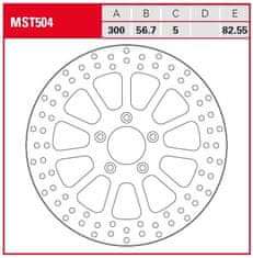 TRW ROTOR TRW MST504