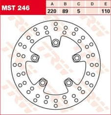 TRW ROTOR TRW MST246 MST246