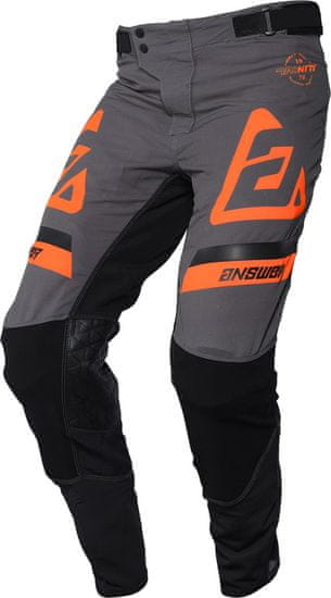 Answer Trinity Voyd Pants Charcoal/Hyper Orange/Black Velikost 28 40755555128