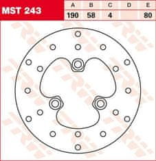 TRW ROTOR TRW MST243 MST243