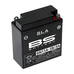 BS-BATTERY BS BATERIE SLA Bezúdržbová továrně aktivovaná - 6N11A-1B/3A 300915