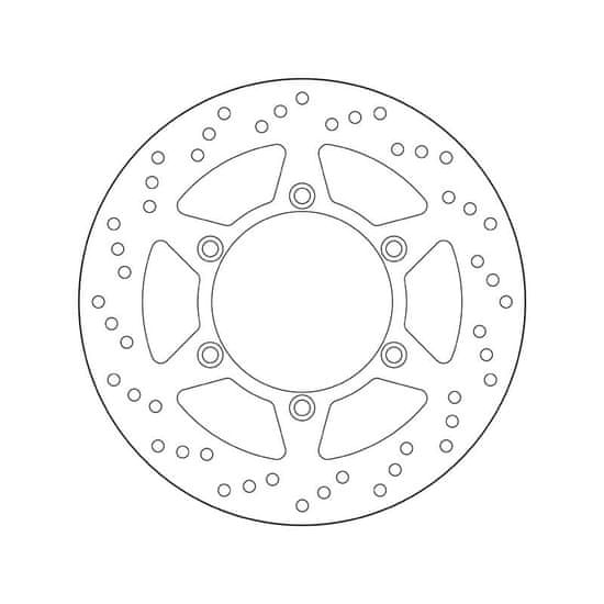 Brembo Brzdový kotouč BREMBO Oro Fix - 68B407D5 68B407D5