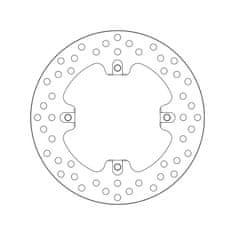 Brembo Brzdový kotouč BREMBO Oro Fix - 68B407J2 68B407J2