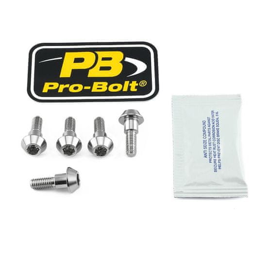 PRO BOLT SADA ČERVENÝCH ŠROUBŮ SS SUZ 5KS SS5DISCSUZ10