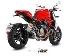 MIVV SPEED EDGE Nerezová/karbonová koncovka Slip-On Ducati Monster 1200 D.030.LRX