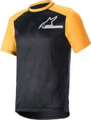 Alpinestars JERSEY SS ALP4 BK/TANG M (Velikost: M) 1765922-1402-M