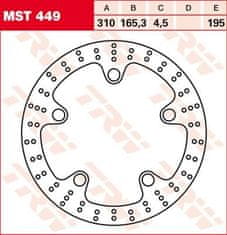 TRW OPRAVA BRZDOVÉHO ROTORU KULATÝ L/R MST449