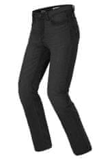 Spidi kalhoty, jeansy J TRACKER SHORT 2023, SPIDI, zkrácené (černá) J62-026