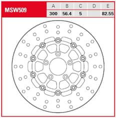 TRW ROTOR TRW MSW509