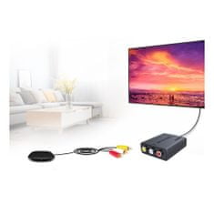 Techly Převodník Av 3X Rca Na Hdmi