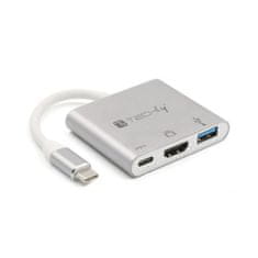 Techly Převodník Usb-C 3.1 / Hdmi Pd