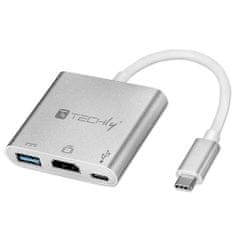 Techly Převodník Usb-C 3.1 / Hdmi Pd