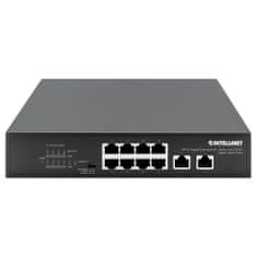 Intellinet Switch Giga 8P Poe+ 2P Uplink